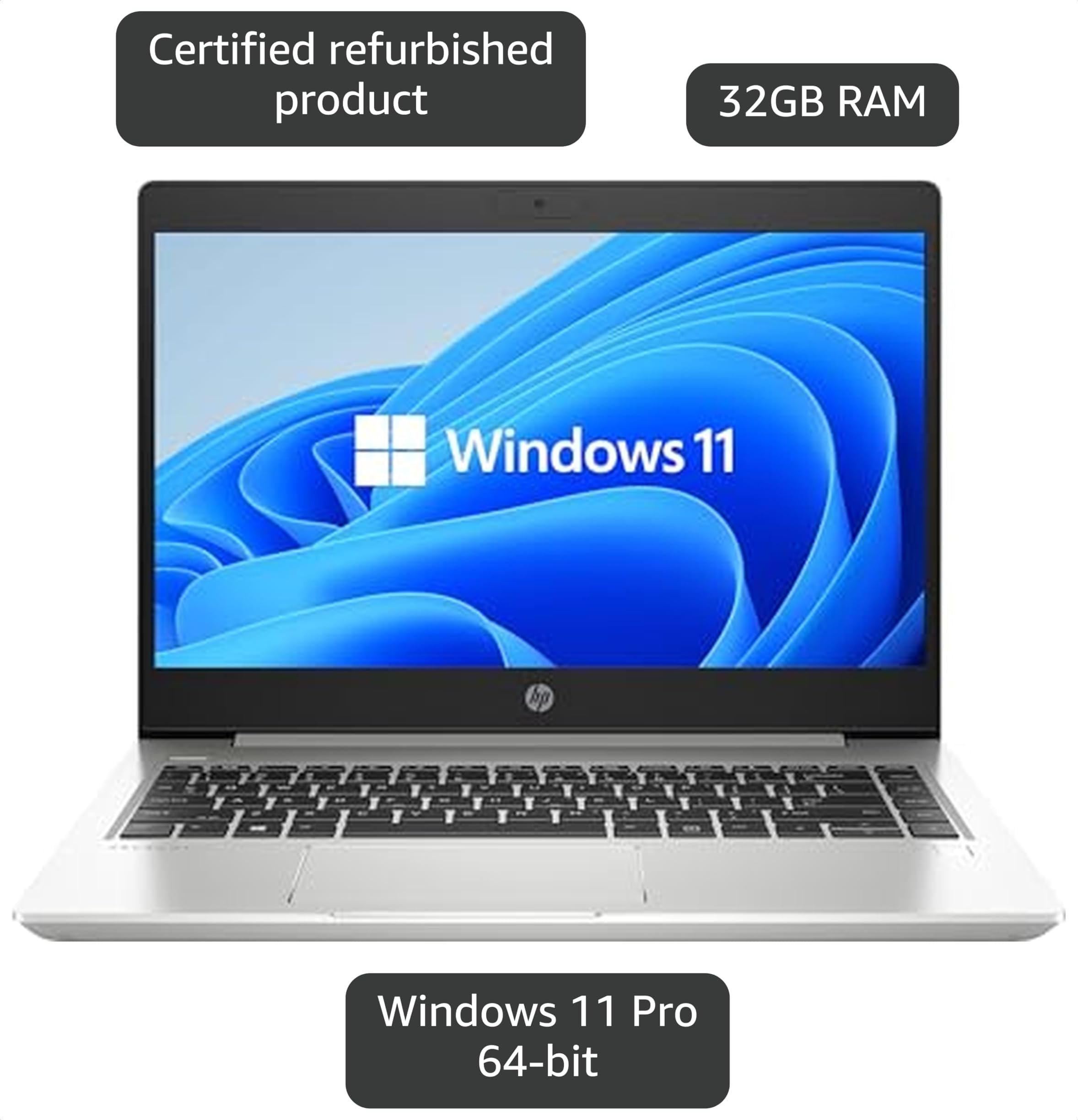 Amazon.com: HP ProBook 440 G7 14” FHD Intel Core i7-10510U 1.8GHz